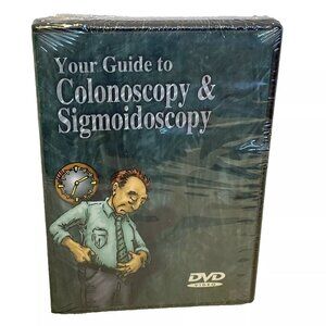 Your Guide To Colonoscopy & Sigmoidoscopy DVD NEW SEALED Animated